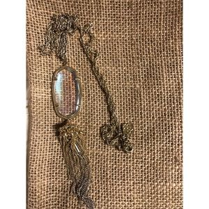 Rayne Necklace Kendra Scott in Clear Iridescent
